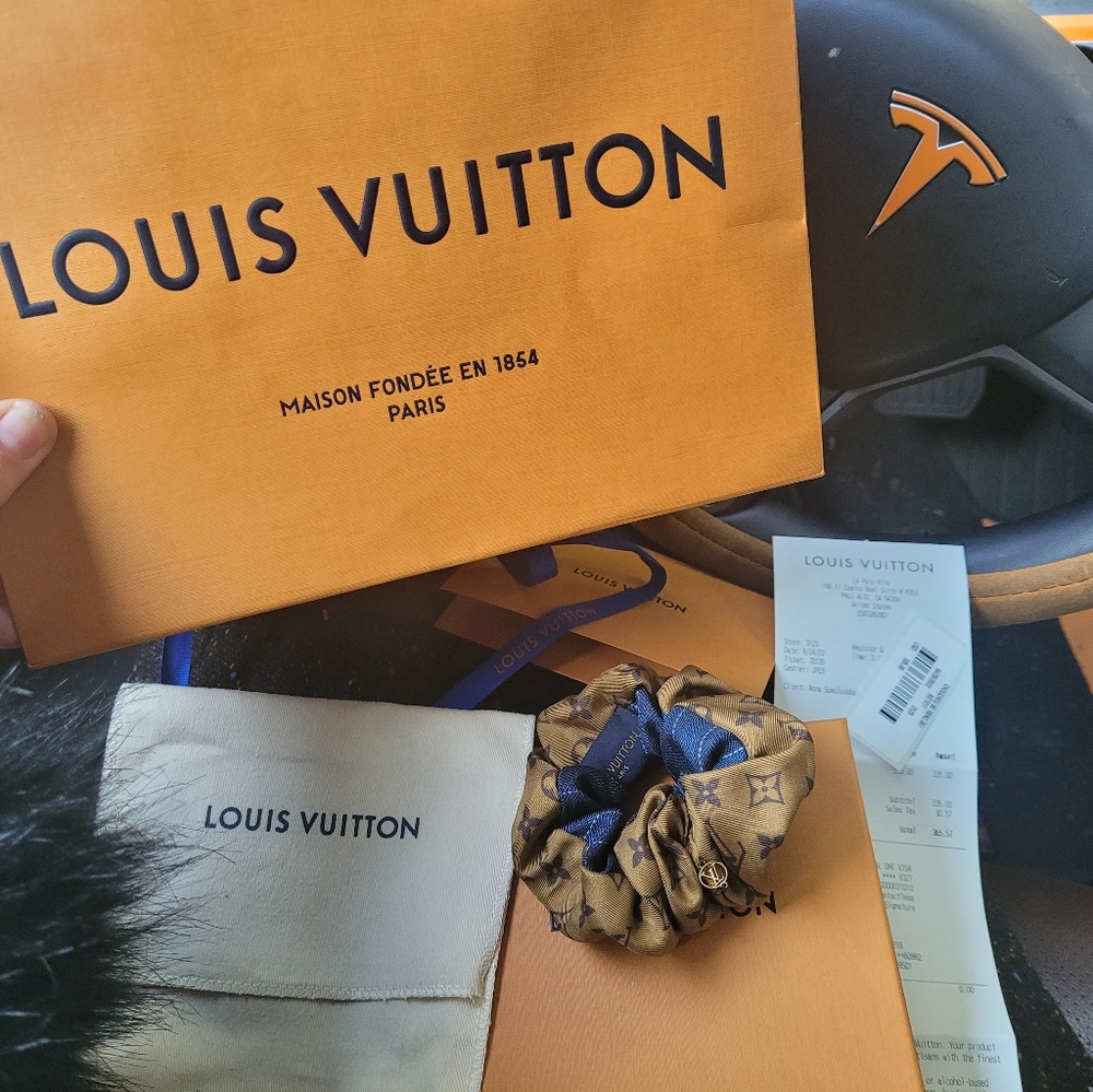 Louis vuitton scrunchie